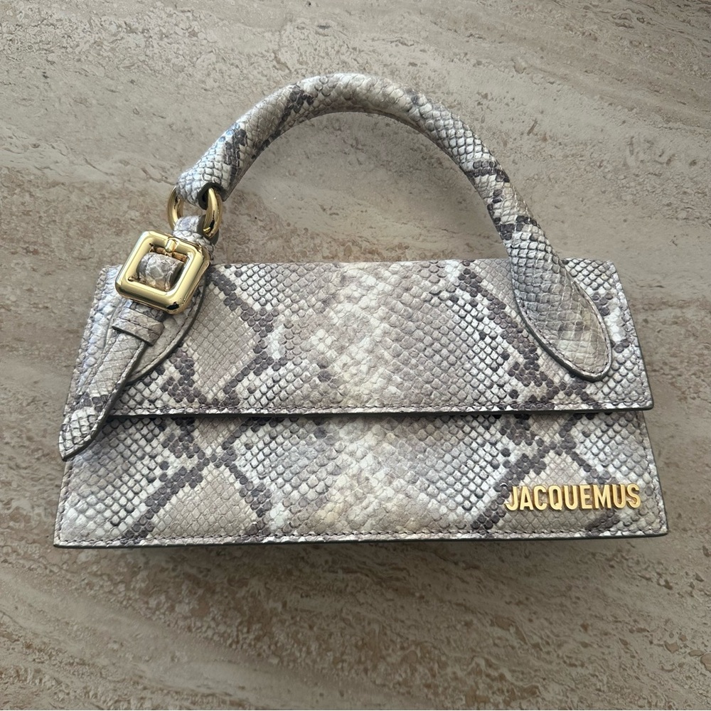 JACQUEMUS Les Sculptures Le Chiquito Long Bag in Beige - new, never used